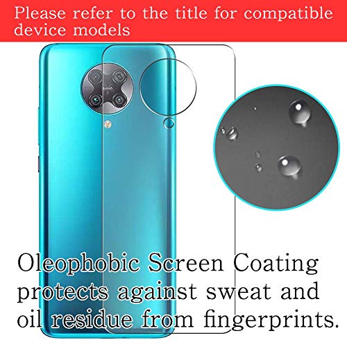 VacFun 2 Piezas Protector de pantalla Posterior, compatible con Orbic Wonder, Película de Trasera Piel (Not Cristal Templado)