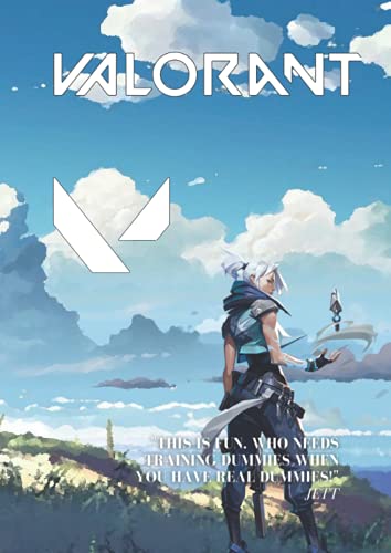 Valorant Jett Notebook / Journal / Diary, 60 sheets, A4, lined (Valoranotebooks)