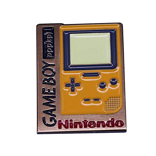 wangk Amarillo Clásico Gameboy Lapel Pin