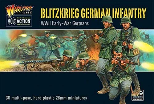 Warlord Games Bolt Action World War 2 Blitzkrieg German Infantry Army Soldiers by Warlord Games