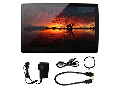 Waveshare Raspberry Pi 11.6inch IPS 1920x1080 Resolution Capacitive Touch Screen LCD with Hard Case Support BB Black, Computer Monitor for Windows 10/8.1/8/7,Game Consoles for XBOX360 PS4 Switch