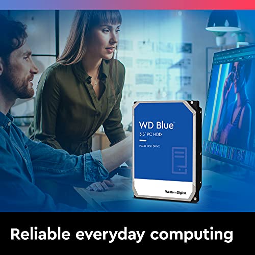 WD Blue - Disco duro para ordenadores de sobremesa de 3 TB (5400 rpm, SATA a 6 Gb/s, 64 MB de caché, 3,5") azul