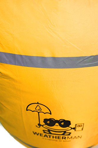 WeatherMan Funda de Mochila niños cartera I Protector De Lluvia, Impermeable I Escuela, kindergarten, parvulario