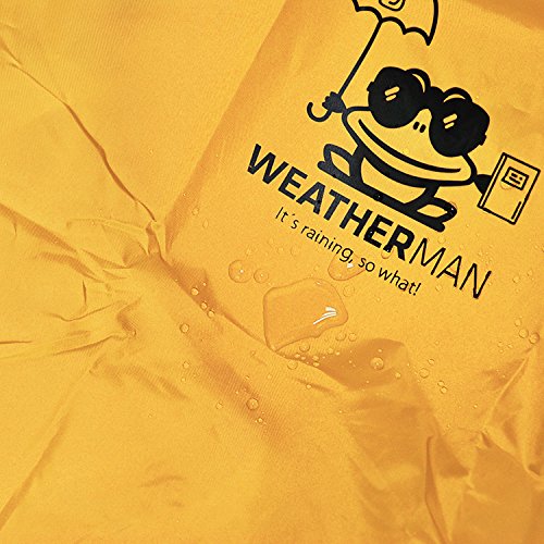 WeatherMan Funda de Mochila niños cartera I Protector De Lluvia, Impermeable I Escuela, kindergarten, parvulario