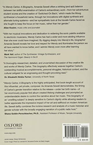 Wendy Carlos: A Biography (Cultural Biographies)