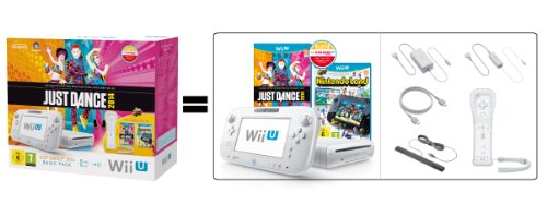 Wii U Just Dance 2014 Basic Pack, White (Incl. Nintendo Land) [Importación Alemana]