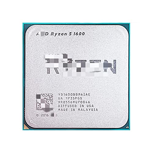 WMUIN UPC procesador RYZ-EN 5 1600 R5 1600 3.2 g Hz de Seis núcleos Doce Hilo 6 CPU 5W Procesador Yd1600bbm6iae Zócalo am4 Hardware de la computadora