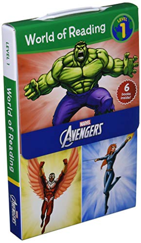 World of Reading Avengers Boxed Set: Level 1 [With E Books] (Marvel The Avengers: World of Reading, Level 1)