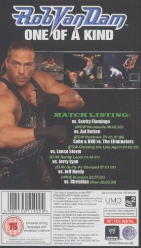 WWE - Rob Van Dam: One of a kind [Reino Unido] [UMD Mini para PSP]