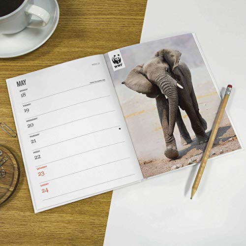 WWF Amazing Wildlife Deluxe A5 Diary 2020