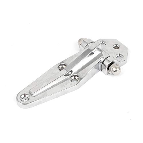 X-DREE 148 mm de longitud, aleación de zinc, vaporera, cocina, bisagra de la puerta, hardware, tono plateado(148mm Length Zinc Alloy Steamer Cooker Door Hinge Hardware Silver Tone