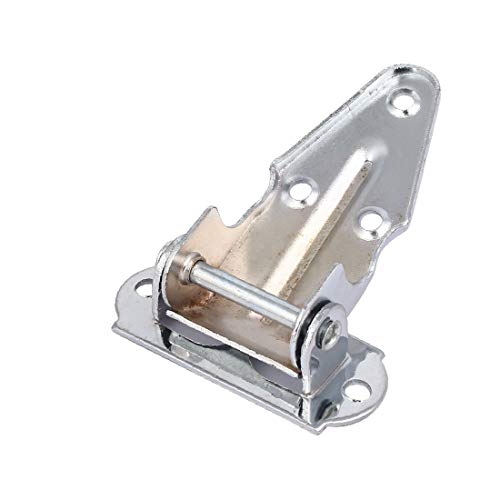 X-DREE Congelador Asador Horno Vapor Metal Latch Tipo Bisagra Tono Plateado 110mmx75mmx30mm(Freezer Roaster Oven Steamer Metal Latch Type Hinge Silver Tone 110mmx75mmx30mm