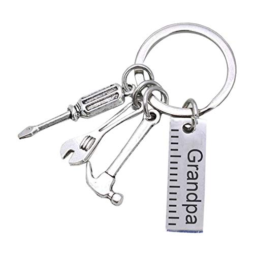 Xiang Ru Llavero de regalo personalizado para papá y hombres