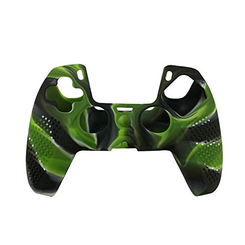 Xiangrun Ps5 Controller Skins, Funda Protectora De Silicona con Funda De Piel De Camuflaje para Pl-aystatio-n PS5