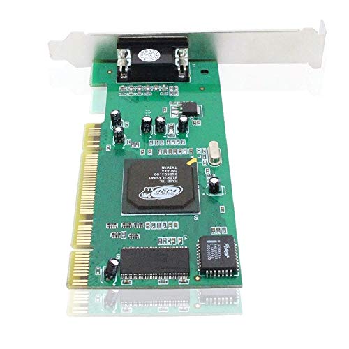 XiaoMall Computadora de sobremesa CPI tarjeta gráfica ATI Rage XL 8MB VGA tarjeta de vídeo PC Accesorios AS99