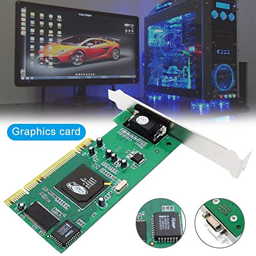 XiaoMall Computadora de sobremesa CPI tarjeta gráfica ATI Rage XL 8MB VGA tarjeta de vídeo PC Accesorios AS99