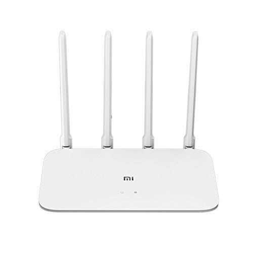 Xiaomi Router 4A WiFi inalámbrico 2.4GHz 5GHz Banda Dual 1200Mbps WiFi Repeater 4 Antenas de Alta Ganancia 64MB Memoria App Control Extensor de Red para Uso en el hogar y la Oficina (Blanco)