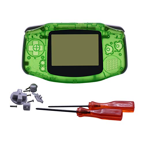 Xingsiyue Reemplazo Lleno Housing Cáscara Cubrir Caso Piezas de Reparación Set w/Lente&Destornillador para Nintendo Gameboy Advance GBA Consola