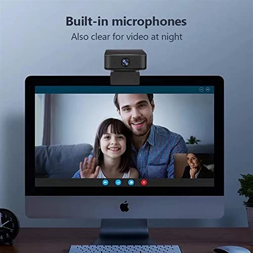 XRCK Seguimiento de Video Cámara Web USB Aoto Cámara Web de Seguimiento 1080P Cámara Web Full HD con micrófono para PC Conferencia de computadora
