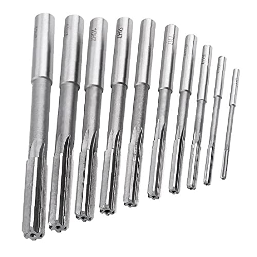 Yililay Reamer Steamer H7 Máquina Duradera Shank Recta Chucking Kit de escariador de fresado 10pcs