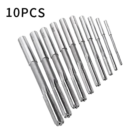 Yililay Reamer Steamer H7 Máquina Duradera Shank Recta Chucking Kit de escariador de fresado 10pcs