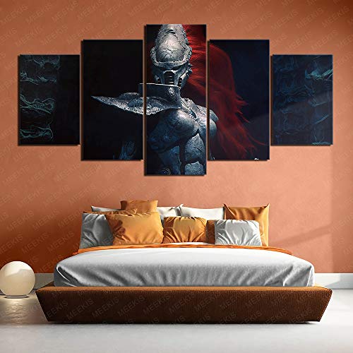 YITUOMO Lienzo decorativo para pared (5 unidades), diseño de Warhammer 40.000 Dawn of War 3 Warhammer 40.000 Dawn of War 3