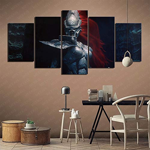 YITUOMO Lienzo decorativo para pared (5 unidades), diseño de Warhammer 40.000 Dawn of War 3 Warhammer 40.000 Dawn of War 3