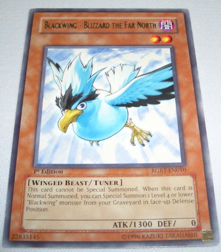YU-GI-OH! - Blackwing - Blizzard The Far North (RGBT-EN010) - Raging Battle - 1st Edition - Rare by