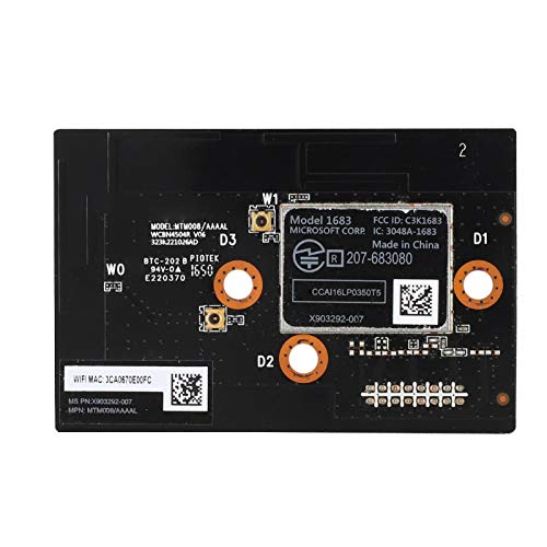 Yunseity Tarjeta de Red WiFi inalámbrica, Módulo de Tarjeta WiFi inalámbrico Interno Original de Repuesto, Tarjeta de módulo de Antena Accesorio de Tarjeta de Red para Xbox One S