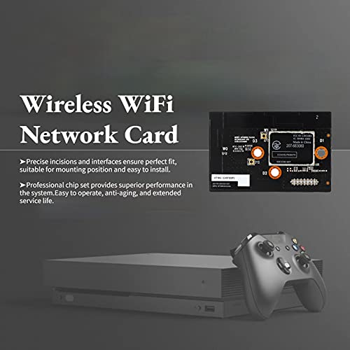 Yunseity Tarjeta de Red WiFi inalámbrica, Módulo de Tarjeta WiFi inalámbrico Interno Original de Repuesto, Tarjeta de módulo de Antena Accesorio de Tarjeta de Red para Xbox One S