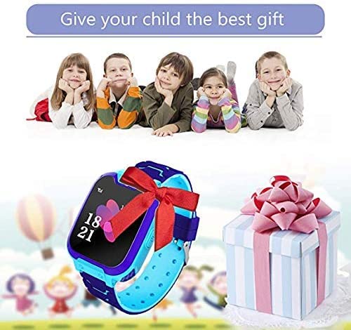 Zeerkeer Reloj Inteligente para Niños,La Musica Smartwatch 3-12 años Niñas con Cámara Ranura para Tarjeta SIM Juego de Pantalla Táctil Regalo