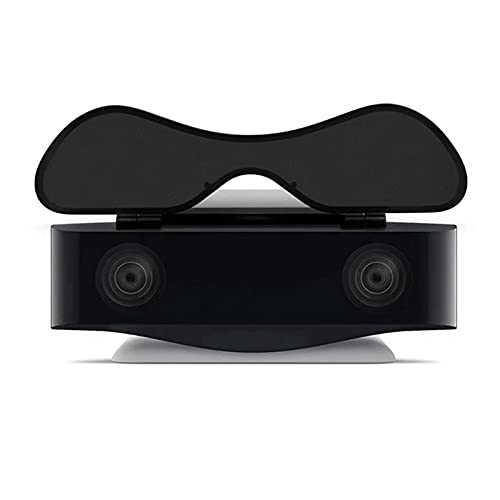 ZHANGHONGWEI Cubierta DE CÁMERA HD Ajuste para LA CÁRES para LA CÁMARA PS5 Puede Girar 180 Grados Cámara Web Cortar la Capa de protección Capa de protección Accesorios (Color : Black)