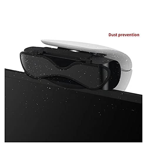 ZHANGHONGWEI Cubierta DE CÁMERA HD Ajuste para LA CÁRES para LA CÁMARA PS5 Puede Girar 180 Grados Cámara Web Cortar la Capa de protección Capa de protección Accesorios (Color : Black)