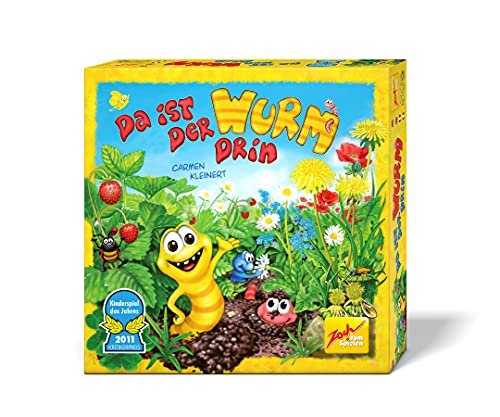 Zoch 601132100 - Juego de Mesa Da ist Der Wurm drin (Instrucciones en alemán, francés, inglés e Italiano)
