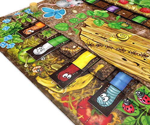 Zoch 601132100 - Juego de Mesa Da ist Der Wurm drin (Instrucciones en alemán, francés, inglés e Italiano)