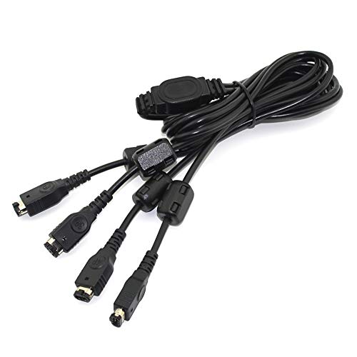 ZSYLOVE ZHANGSUYUAN CinPEL 4 Player Link Cable Fit for Nintendo Gameboy Advanced SP Ajuste for GBA SP