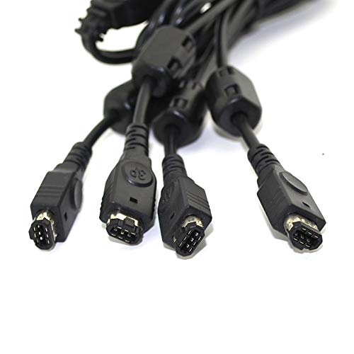 ZSYLOVE ZHANGSUYUAN CinPEL 4 Player Link Cable Fit for Nintendo Gameboy Advanced SP Ajuste for GBA SP