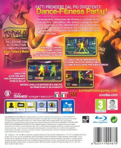 Zumba - Ps3 Move + Cintura
