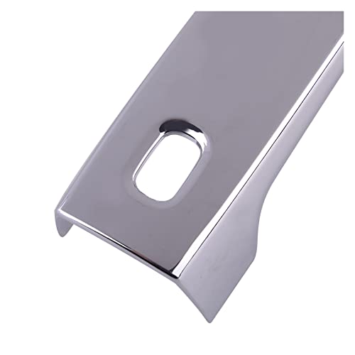 ZXCMNB susongxianyinzhengpingbaihuoshanghang 8pcs Plata Coche Smart Smart Key ORONA Puertas CUBRADAS Cubiertas DE Decoración de Adornos for Chevrolet Blazer 2019 2020 2021