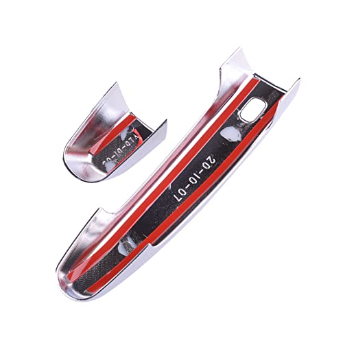 ZXCMNB susongxianyinzhengpingbaihuoshanghang 8pcs Plata Coche Smart Smart Key ORONA Puertas CUBRADAS Cubiertas DE Decoración de Adornos for Chevrolet Blazer 2019 2020 2021