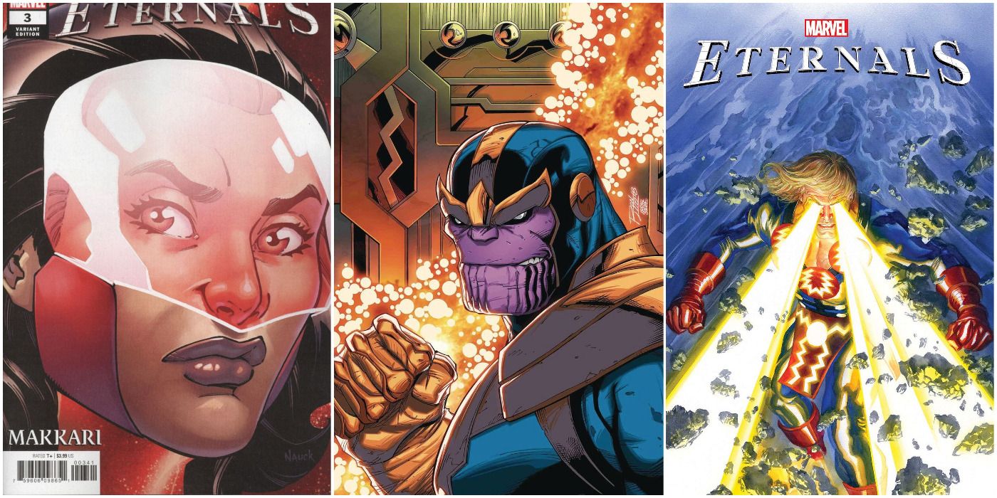 8 Eternos que pueden derrotar a Thanos en los cómics