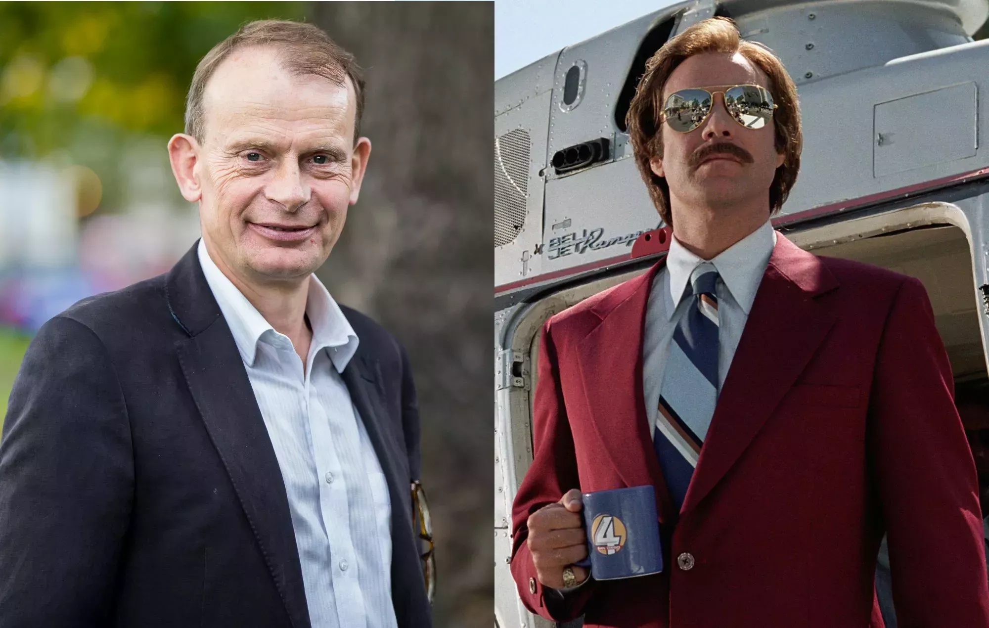 Andrew Marr despide su último programa político en la BBC citando a 'Anchorman'