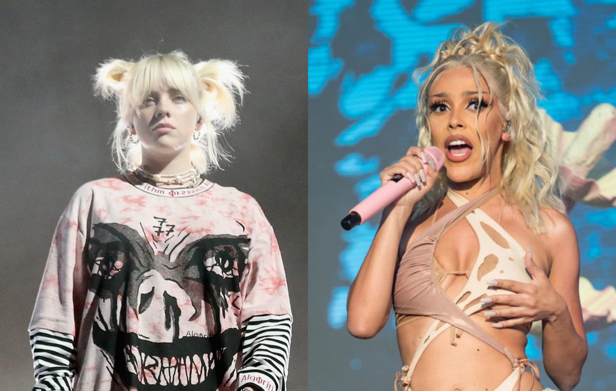 El tema 'Bellache' de Billie Eilish estuvo a punto de ser presentado por Doja Cat