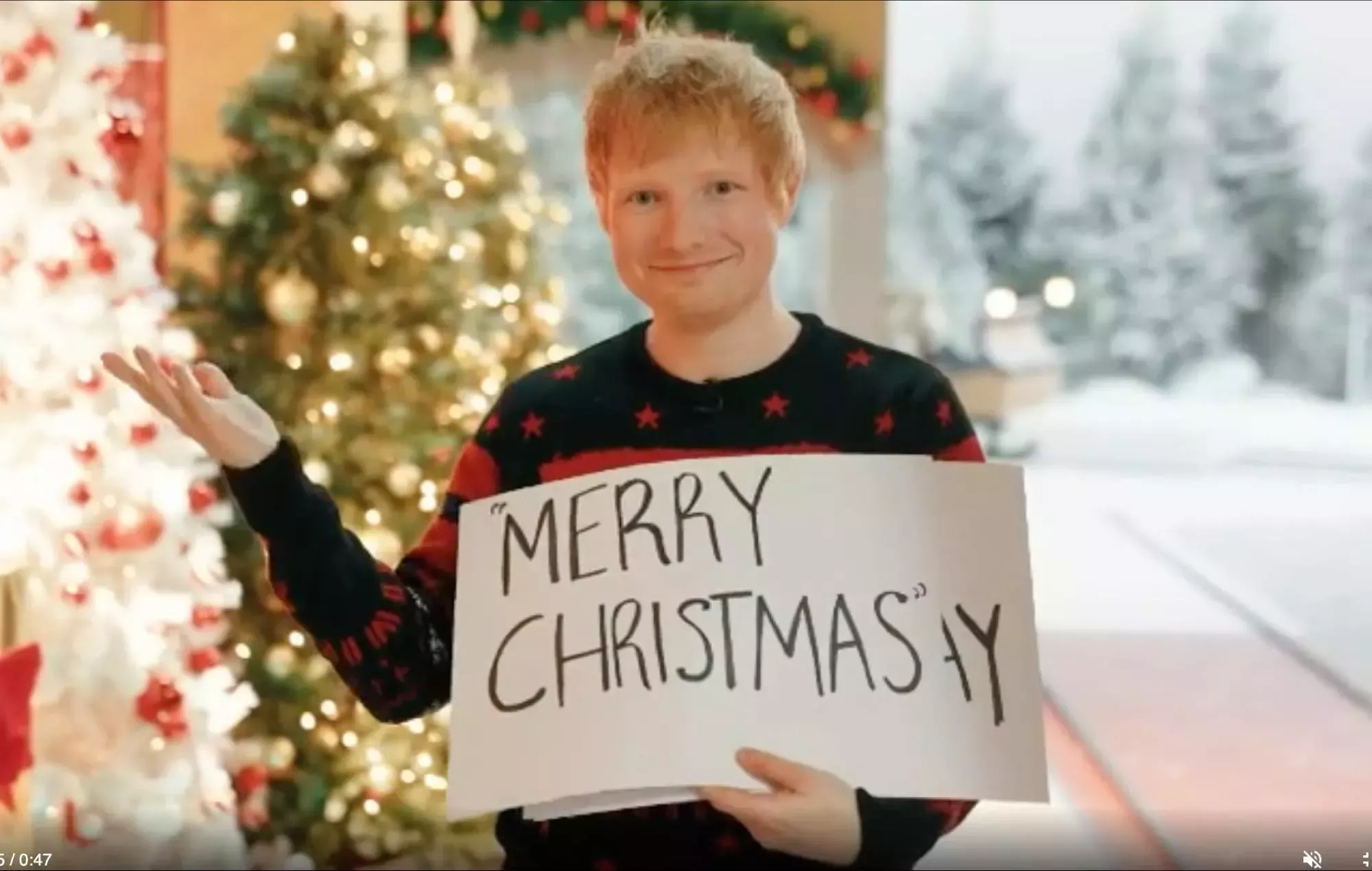 Escucha el single navideño benéfico de Elton John y Ed Sheeran, 'Merry Christmas'