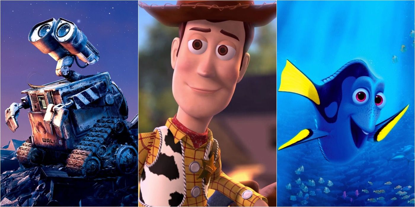 Los 10 mejores personajes de Pixar, clasificados