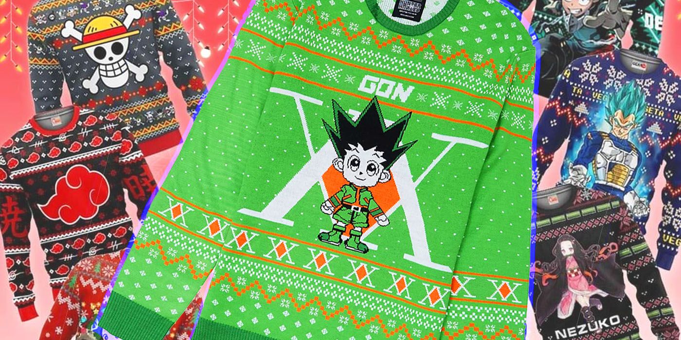 Los mejores jerséis navideños de anime y dónde encontrarlos