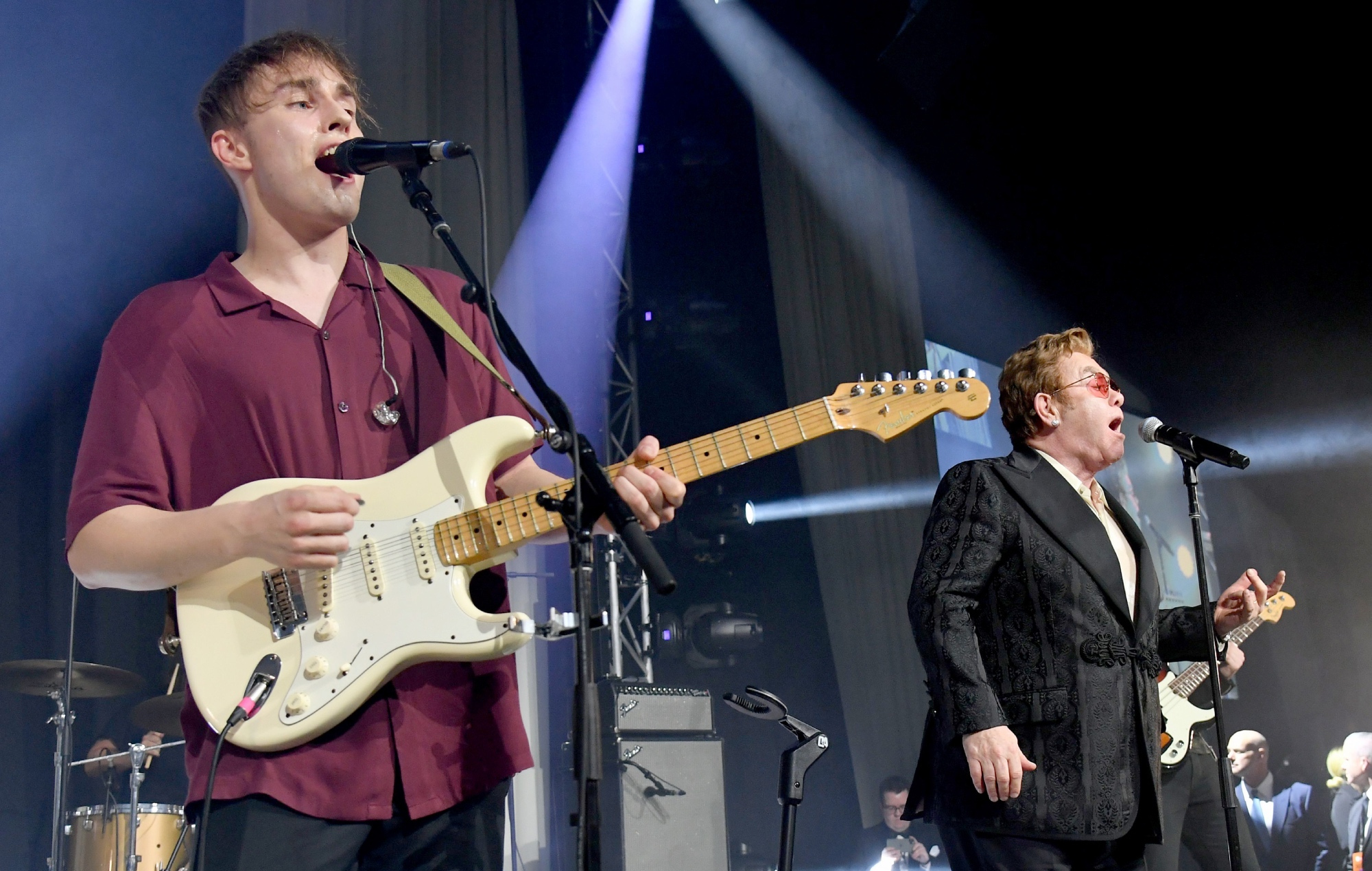 Sam Fender dice que su colaboración con Elton John "definitivamente ocurrirá en algún momento"
