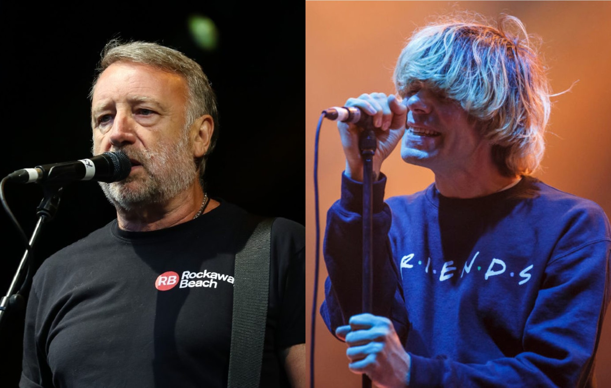 Tim Burgess y Peter Hook critican a los locales que se llevan una tajada de las ventas de merchandising