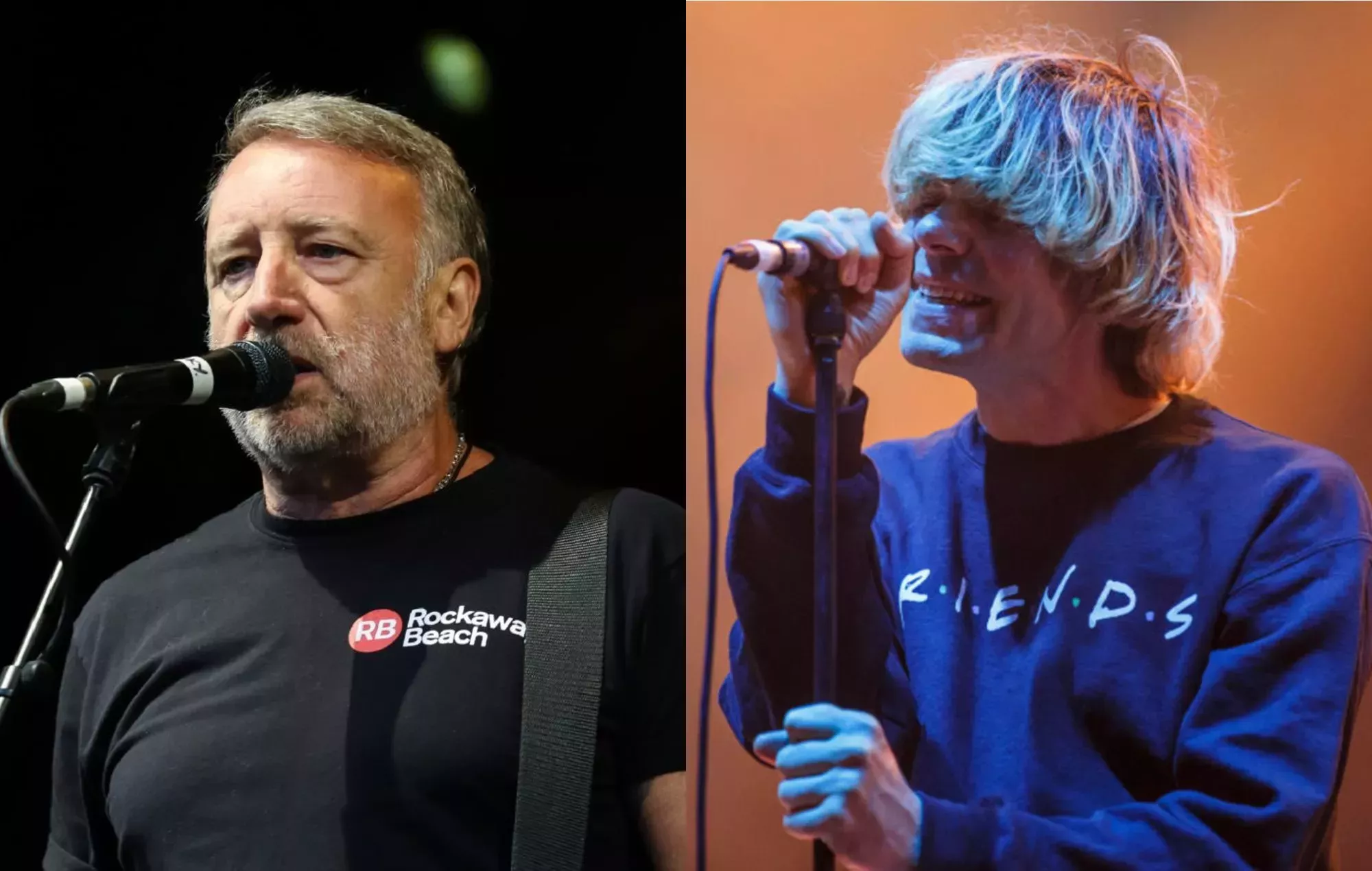 Tim Burgess y Peter Hook critican a los locales que se llevan una tajada de las ventas de merchandising
