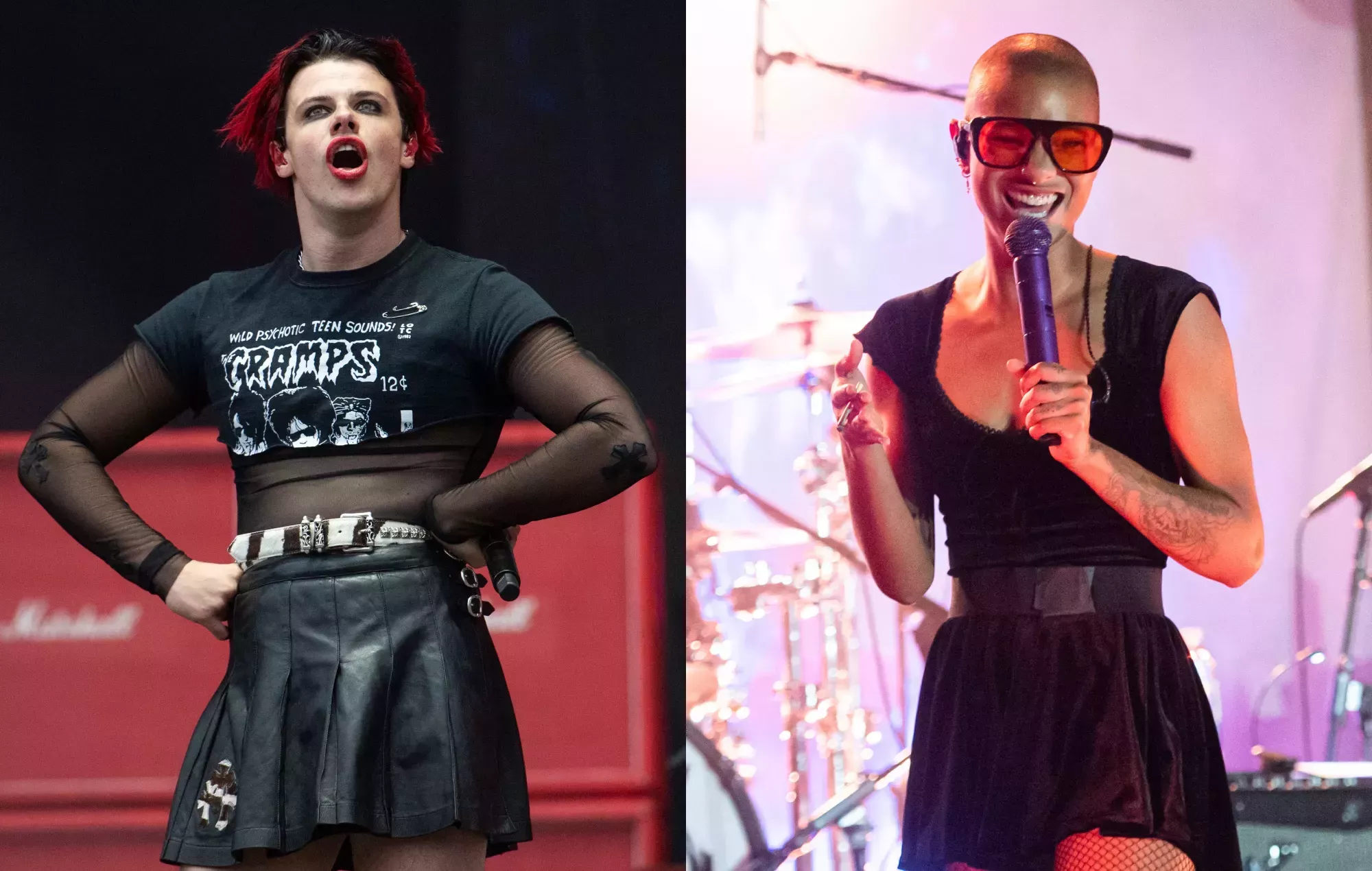 Yungblud y Willow están trabajando en una colaboración en el estudio